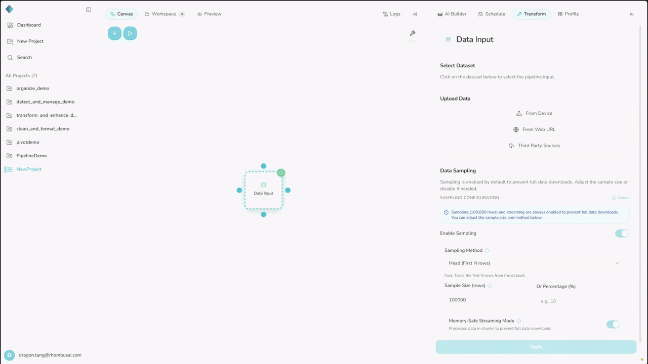 Add Google Cloud Storage as a data destination