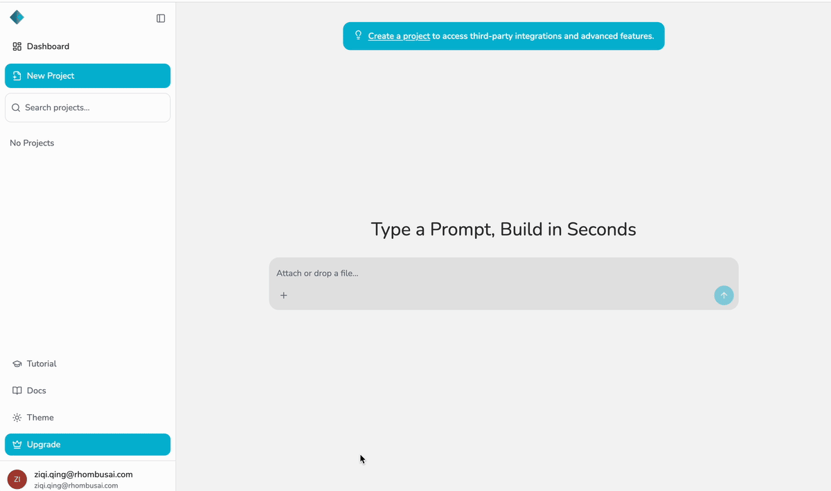 Create Project